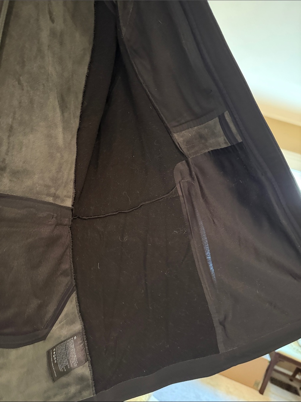 Lululemon Cross Chill Black Womens Performance Jacket - Picture 9 of 15